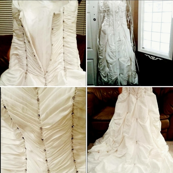 New ivory wedding dress - Picture 7 of 16